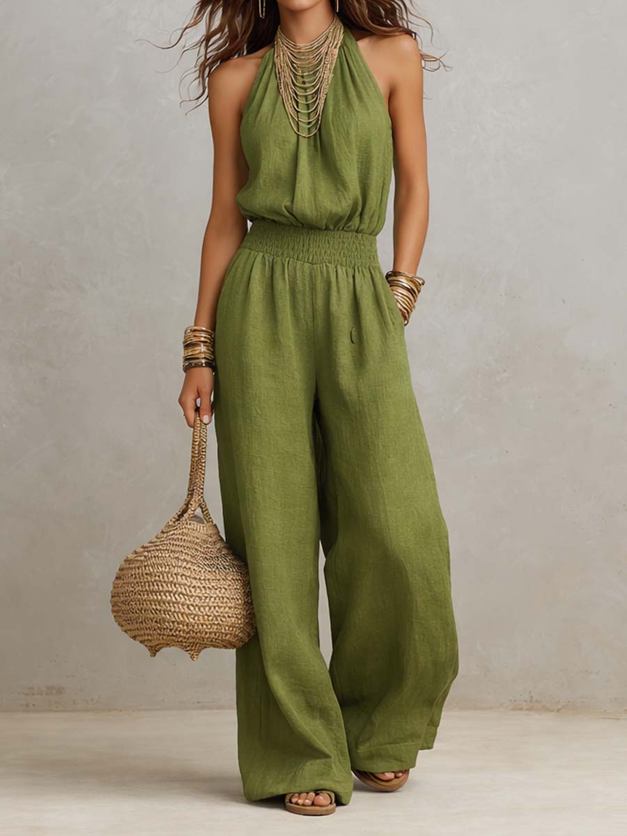 Elegant Halter Jumpsuit