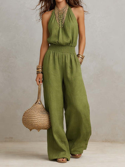 Elegant Halter Jumpsuit