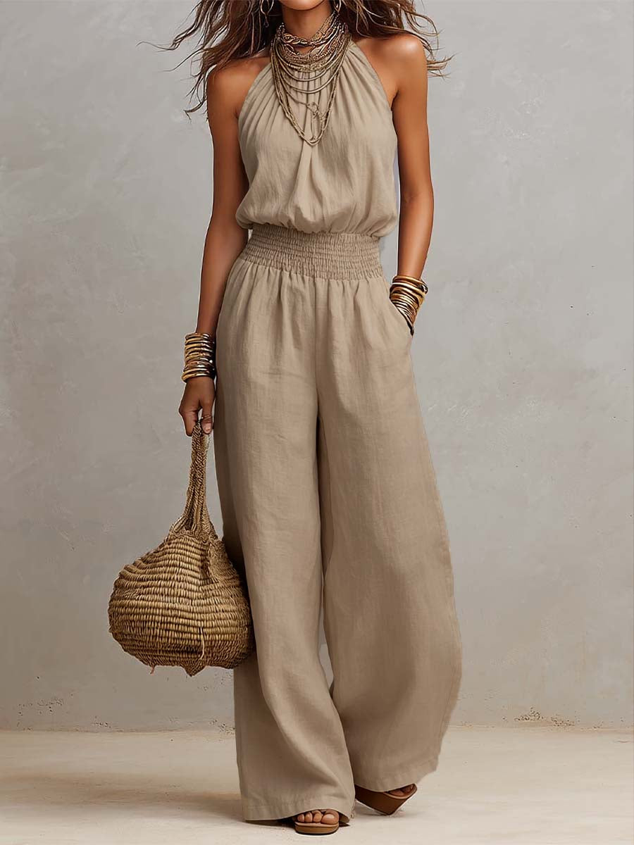 Elegant Halter Jumpsuit