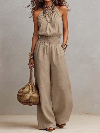 Elegant Halter Jumpsuit