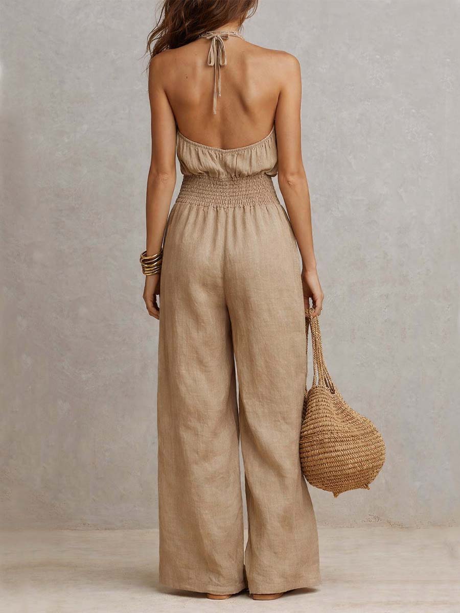 Elegant Halter Jumpsuit
