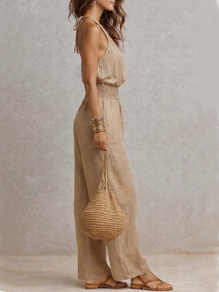 Elegant Halter Jumpsuit