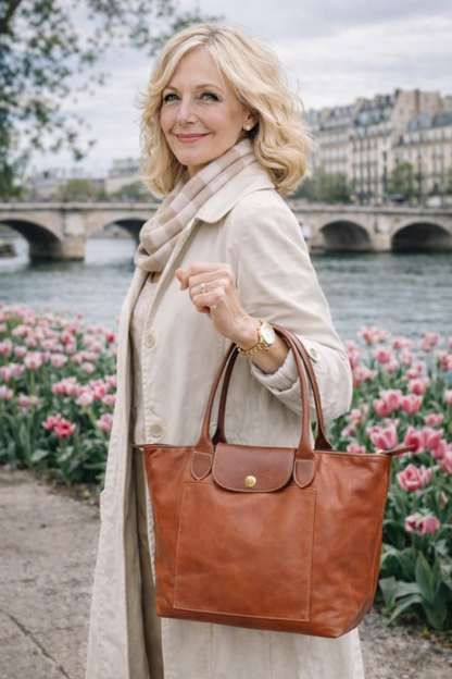 Harper | Classic Leather Tote