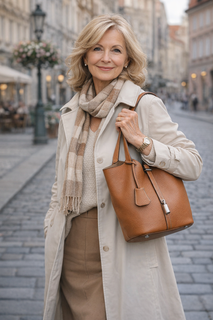 Amelia | Elegant Bucket Bag