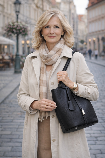 Amelia | Elegant Bucket Bag