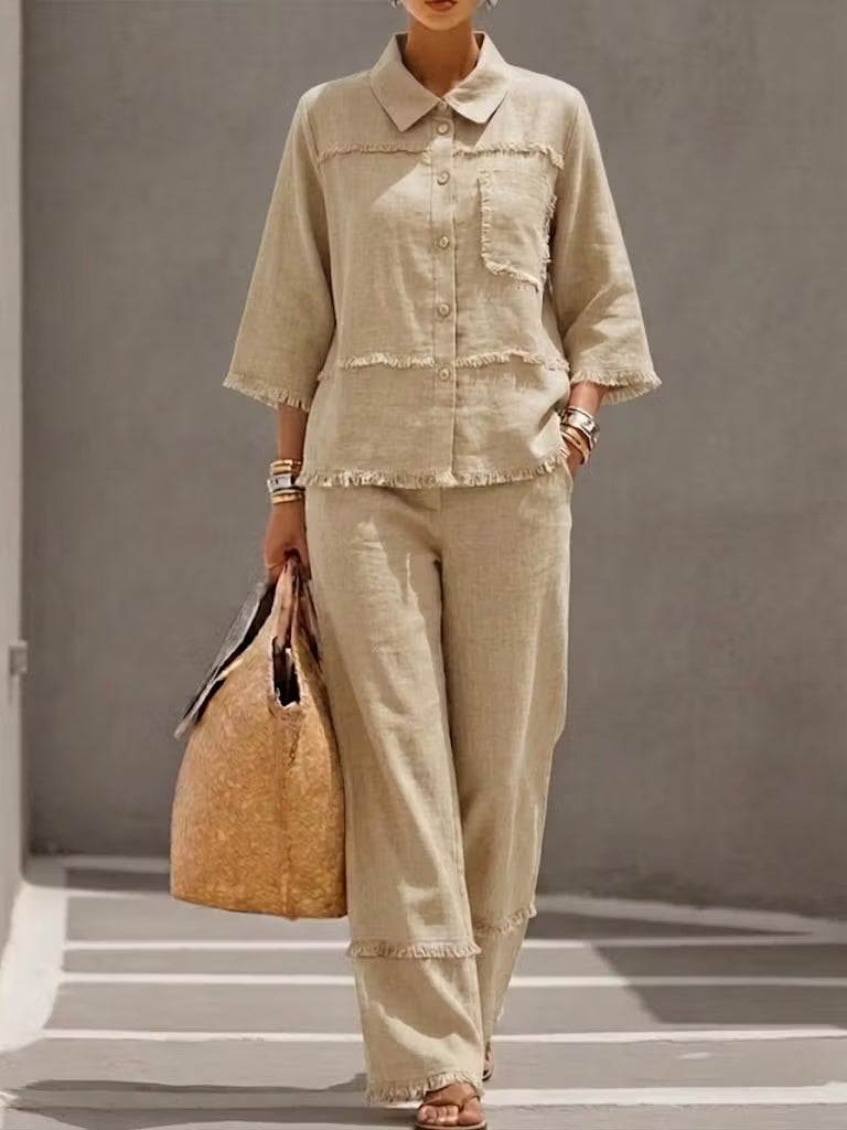 SYLVIE™ | Airy Linen Two-Piece