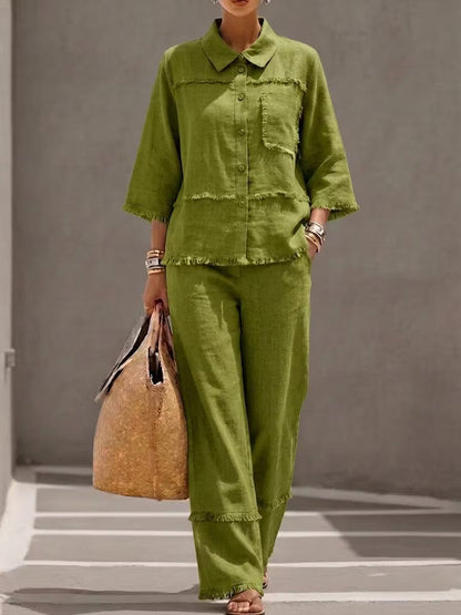 SYLVIE™ | Airy Linen Two-Piece