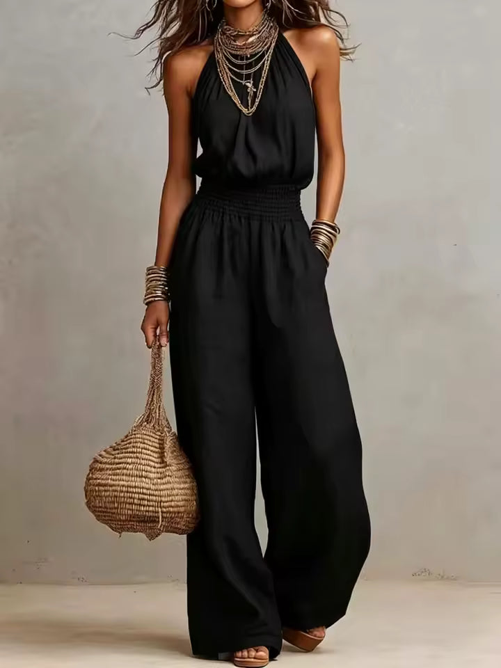 Elegant Halter Jumpsuit