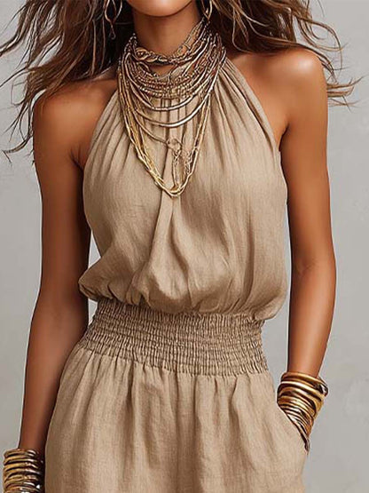 Elegant Halter Jumpsuit