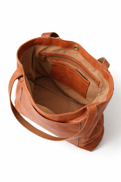 Harper | Classic Leather Tote