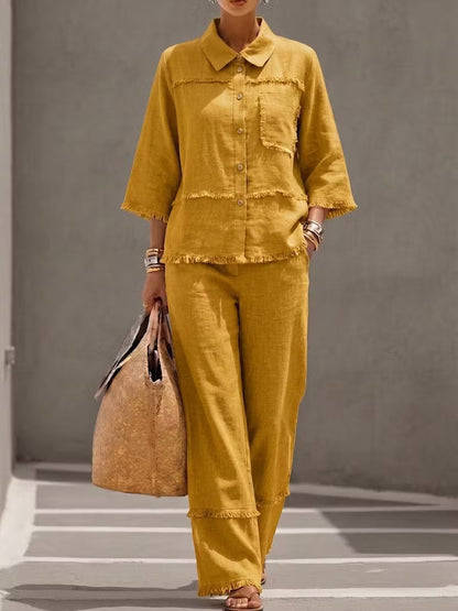 SYLVIE™ | Airy Linen Two-Piece