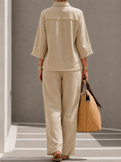 SYLVIE™ | Airy Linen Two-Piece