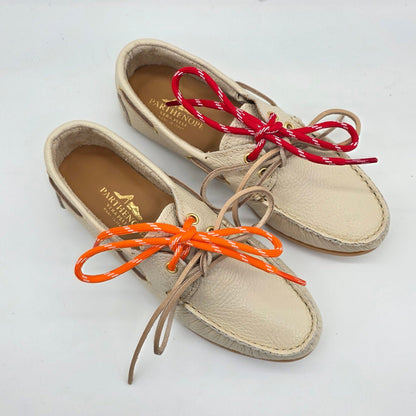 WOMEN'S GENUINE PEBBLE-GRAIN LEATHER LOAFERS