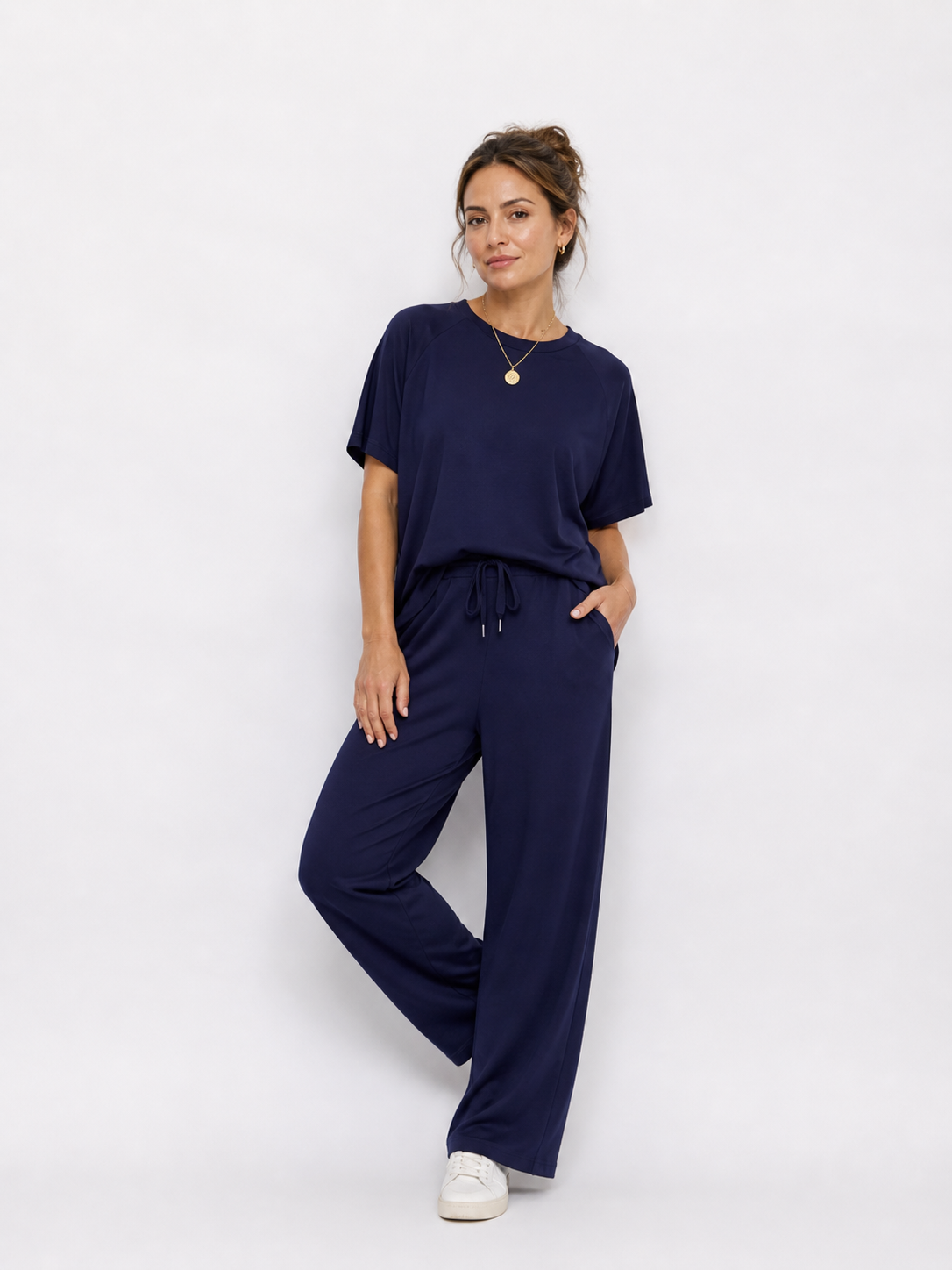 Brisa - Oversized Wide Leg Two Piece Set