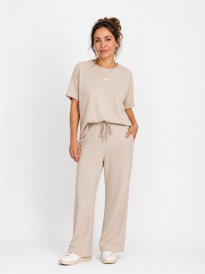 Brisa - Oversized Wide Leg Two Piece Set