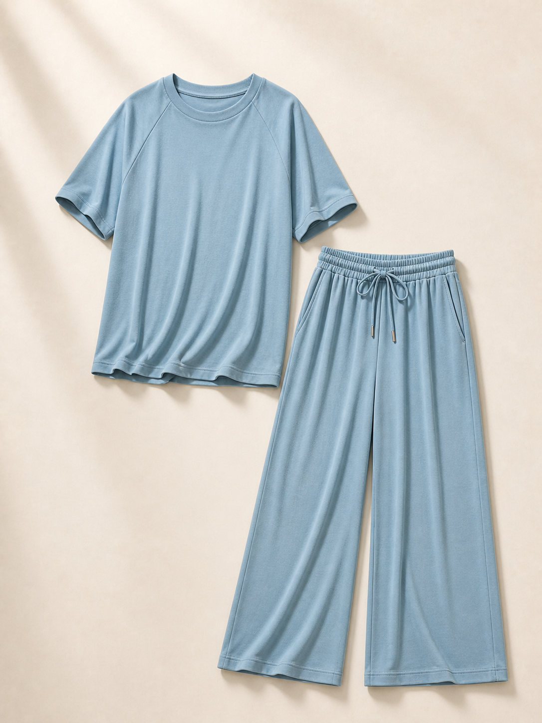 Brisa - Oversized Wide Leg Two Piece Set